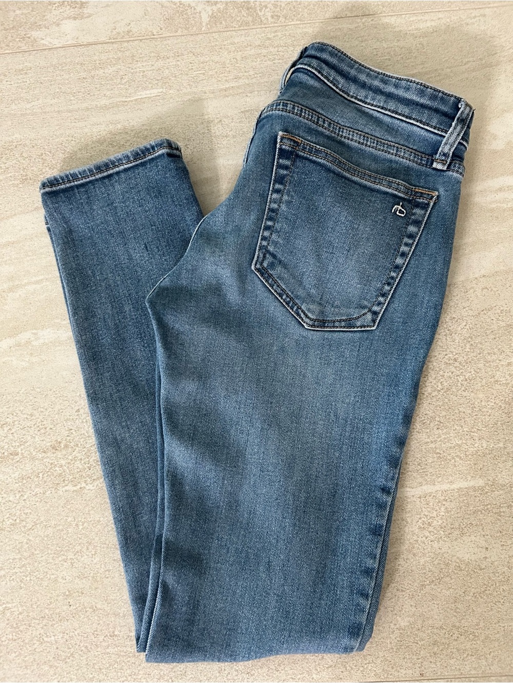 RAG & BONE DRE SLIM BOYFRIEND JEANS SIZE 24 - Picture 1 of 7